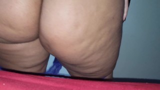 My slut wife seduces online fans with a sultry dance, teasing her juicy ass and tight pussy for their perverted pleasure